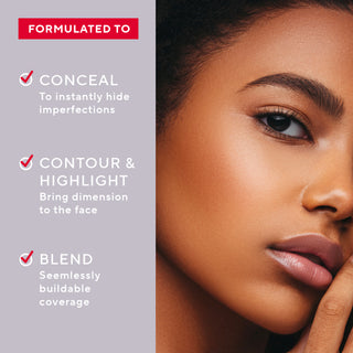 Skin & Foundation Concealer for Mature Skin and clean makeup