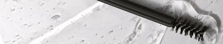 A banner image showing Mirabella Beauty's Pro Sculpt Clear Brow Gel formula with the product's spoolie running through it.