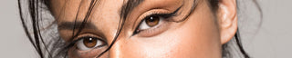 A Banner image of a Mirabella Beauty makeup model wearing the black Magic Marker Eyeliner.