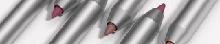 An image banner of Mirabella Beauty's Lip Liner pencils showing the shades available and the retractable precision point.