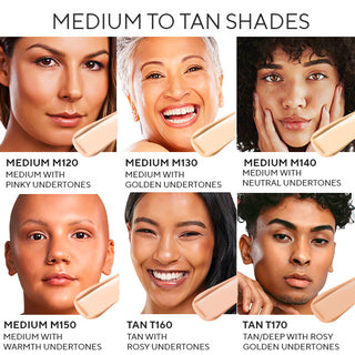 Foundation Matcher tool try on for shade matching