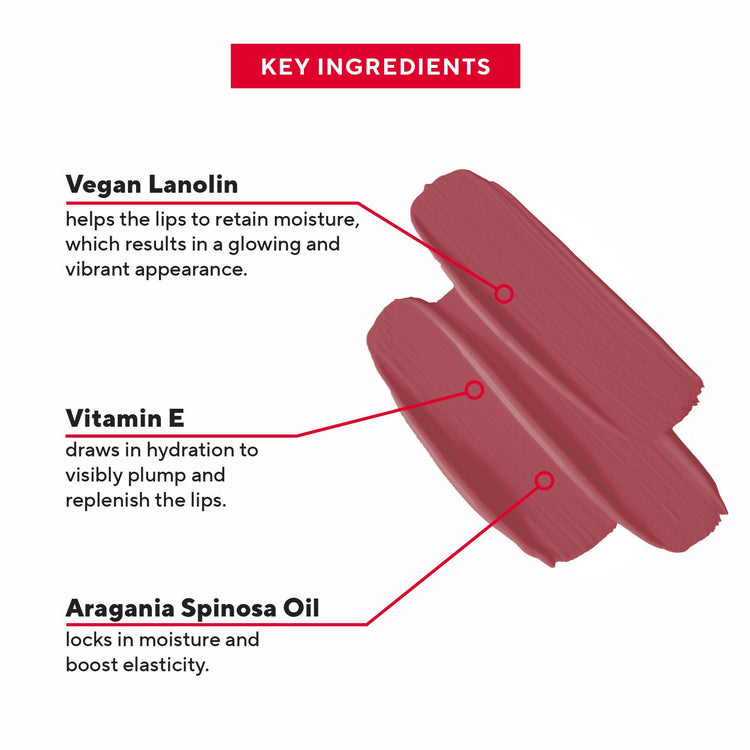 Sealed with a Kiss Lipstick - Key Ingredients