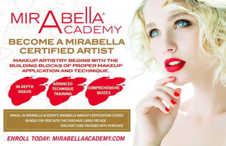 Mirabella Beauty Banner For Mirabella Academy Postcard For Salon & spa Education