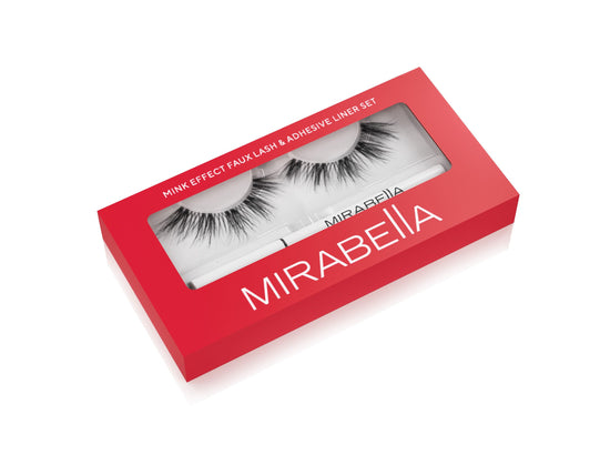 Mirabella Beauty False Mink Eyelashes with Glue Pen