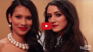 Video of Models wearing Mirabella makeup at Paris Fashion Week: Stunning look featuring foundation, bold eyes,& chic lips