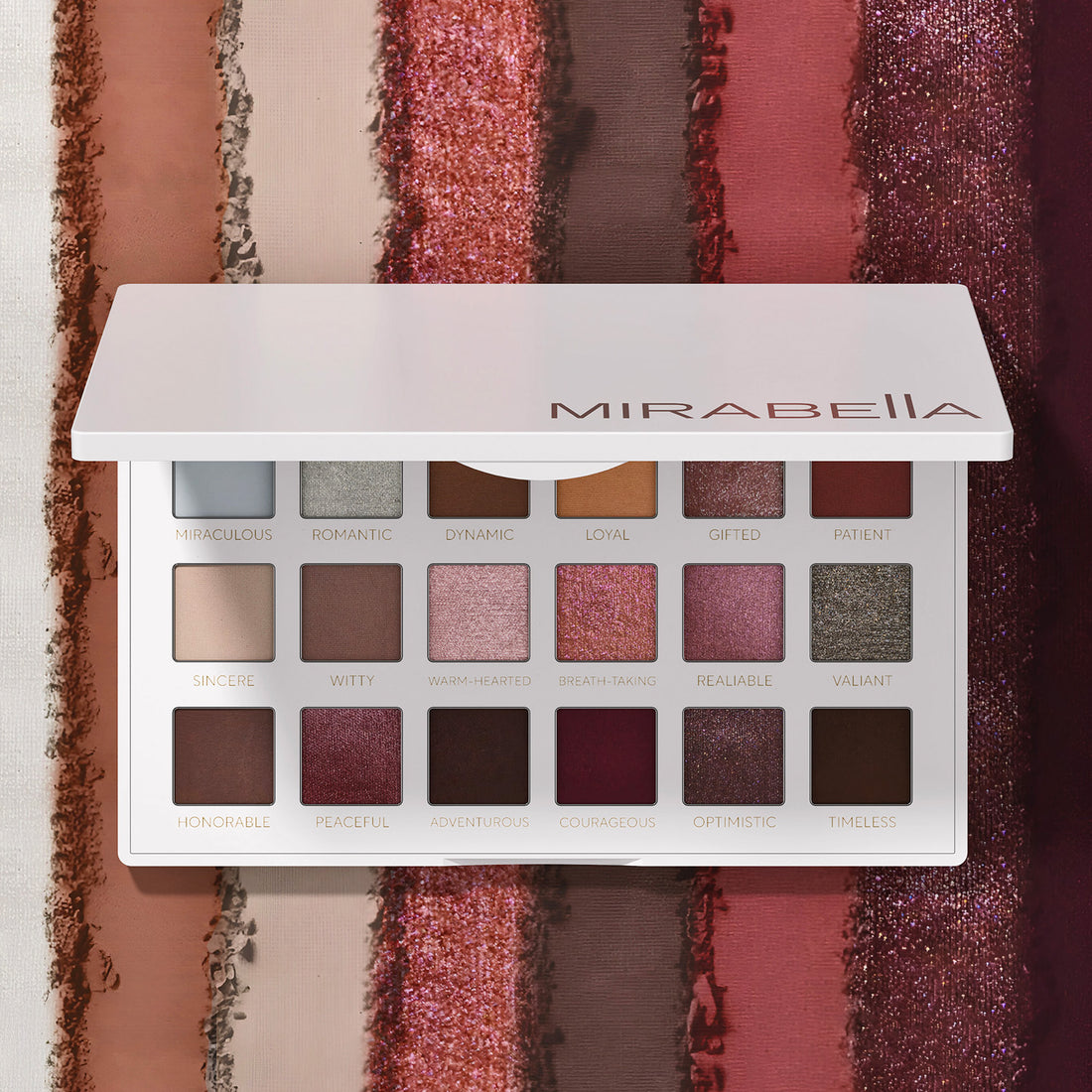 Mirabella beauty Nude Buff Highly-Pigmented eyeshadows