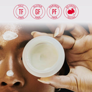 Hydrating Mirabella gluten-free moisturizer, perfect for sensitive skin types and acne prone skin