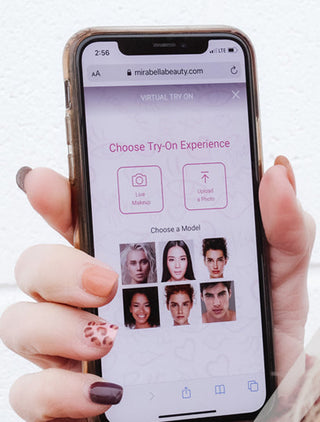 Mirabella Virtual Try-On Tool – easily test makeup shades online, from foundation to lipstick, for a perfect match before you buy.