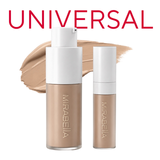 mirabella Invincible For All Anti-Aging HD Foundation with perfecting concealer