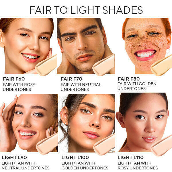 Light - Ance-Safe, Full Coverage Liquid Concealer Filter for Sensitive Skin from Mirabella Beauty