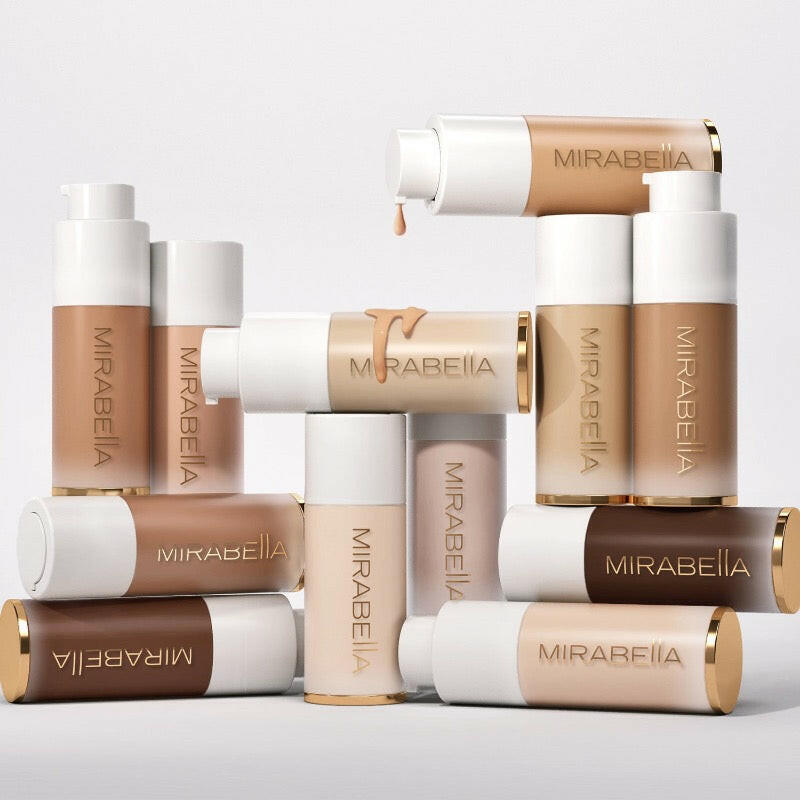 Invincible For All Anti-Aging HD Liquid Mineral Foundation All Shades Image - Inclusive Clean Beauty