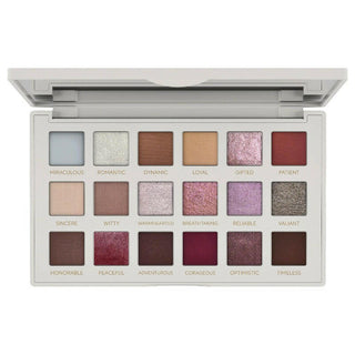 Romantic Pink Talc Free Eyeshadow Palette with Primer
