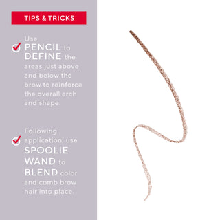 Mirabella Ultra-Thin Eyebrow Pencil Tips & Tricks- Smudgeproof