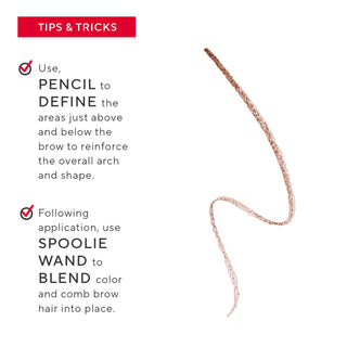 Mirabella Ultra-Thin Eyebrow Pencil Tips & Tricks- Smudgeproof