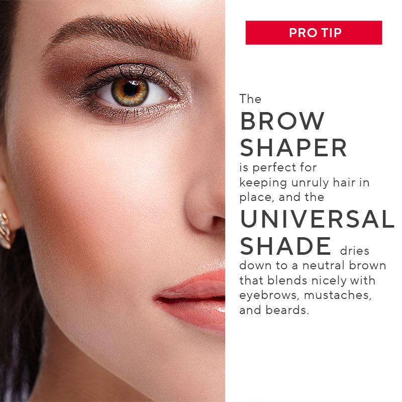 Mirabella Brow Shaper Pro tips for using the brow gel