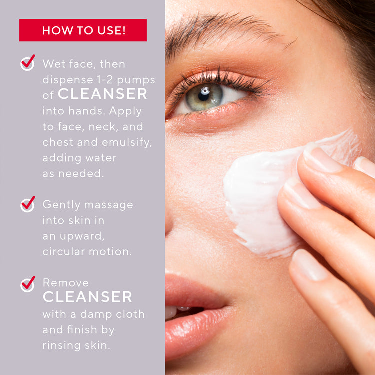 Mirabella Beauty Cleanser Hydrating & Soothing Formula Cleanses Dirt Safe for all skin types