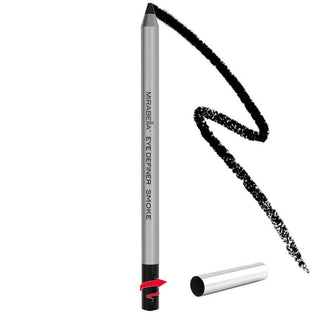 Waterproof Eyeliner Pencil with Built In Sharpener Smudge Proof