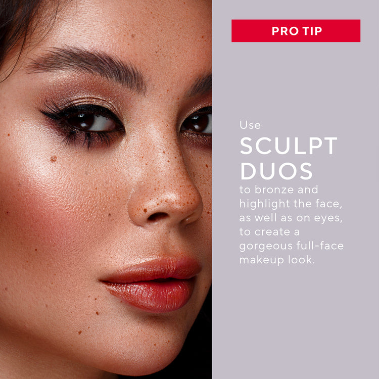 Pro Tip for How to Use Talc-Free Sculpt Duos from Mirabella