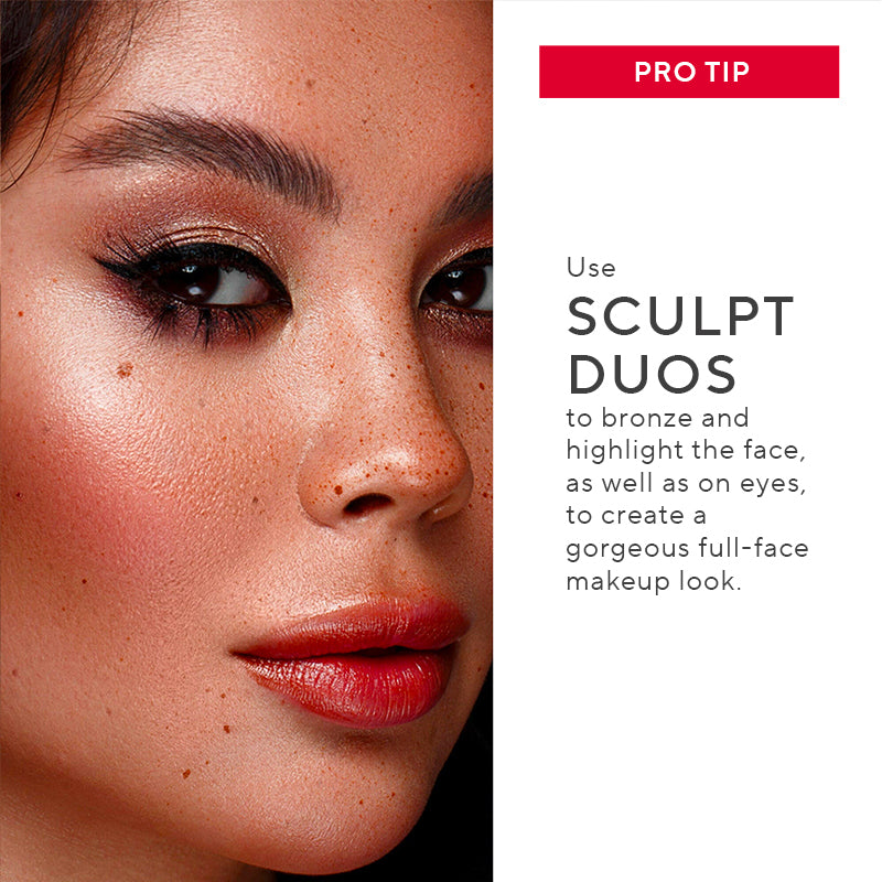 Sculpt Duo: Mineral Pressed Powder - Glowing Definition