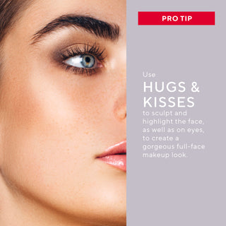 Pro Tip for Mirabella's Hug/Kisses Matte Sculpt Duo Face Powder