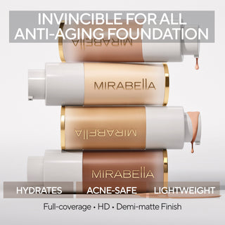Anti Ageing Foundation HD anti wrinkle for mature skin Cream