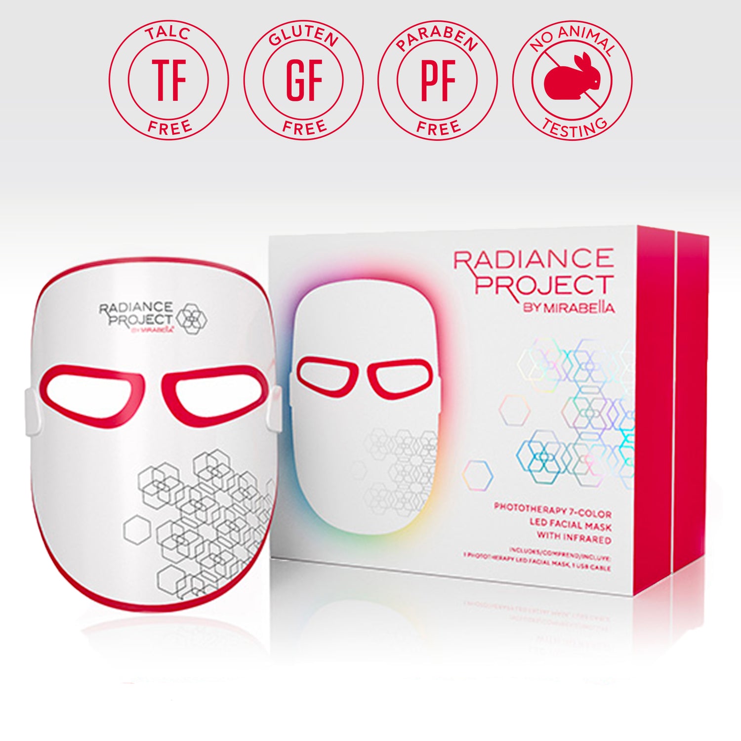 Mirabella LED Facial 7 Color Mask Infrared