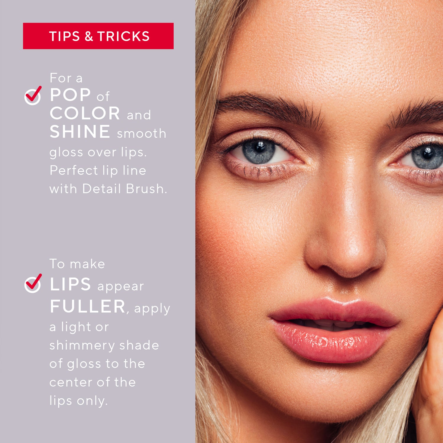 Mirabella Beauty Luxe Advanced Formula Lip Gloss -Tips & Tricks