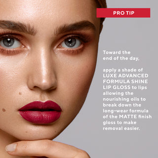 Mirabella Beauty Luxe Advanced Formula Lip Gloss - Pro Tip Waterproof