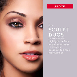 Pro Tip for Mirabella's sculpt duos for contouring & highlighting