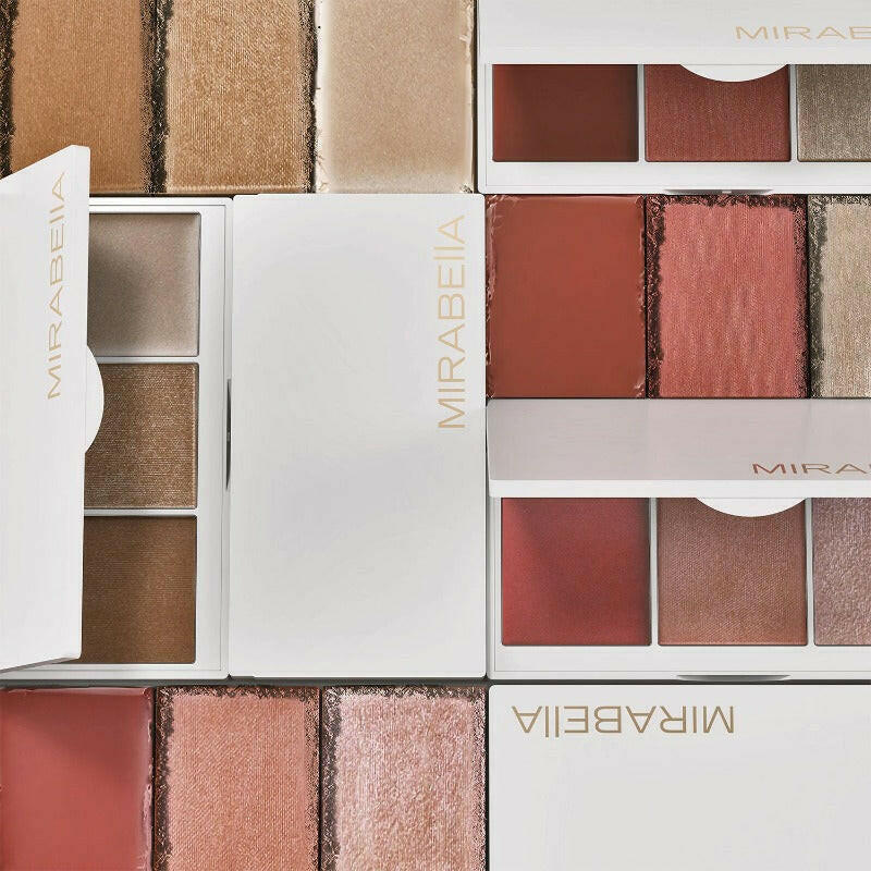 Mirabella Beauty Spellbound Pro Face Trio - Combo Cream, Blush and Powder Highlighter Palette