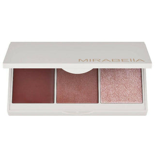 Mirabella Beauty Spellbound Pro Face Trio - Combo Cream, Blush and Powder Highlighter Palette