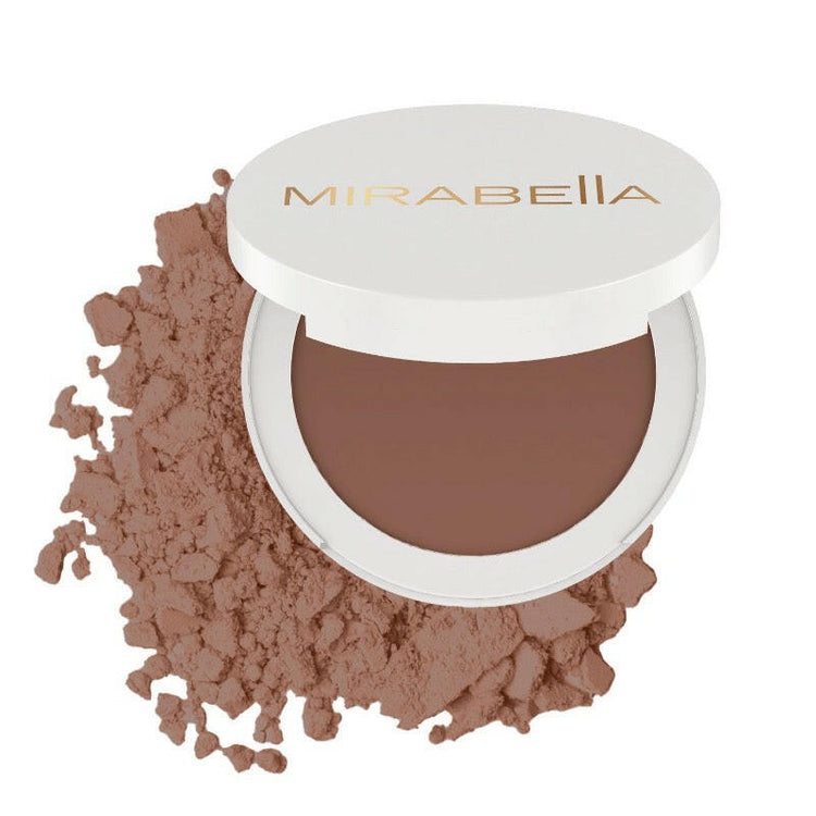 D14 -Invincible For All Pure Press Powder Mineral Foundation - Mirabella Beauty 4-in-1