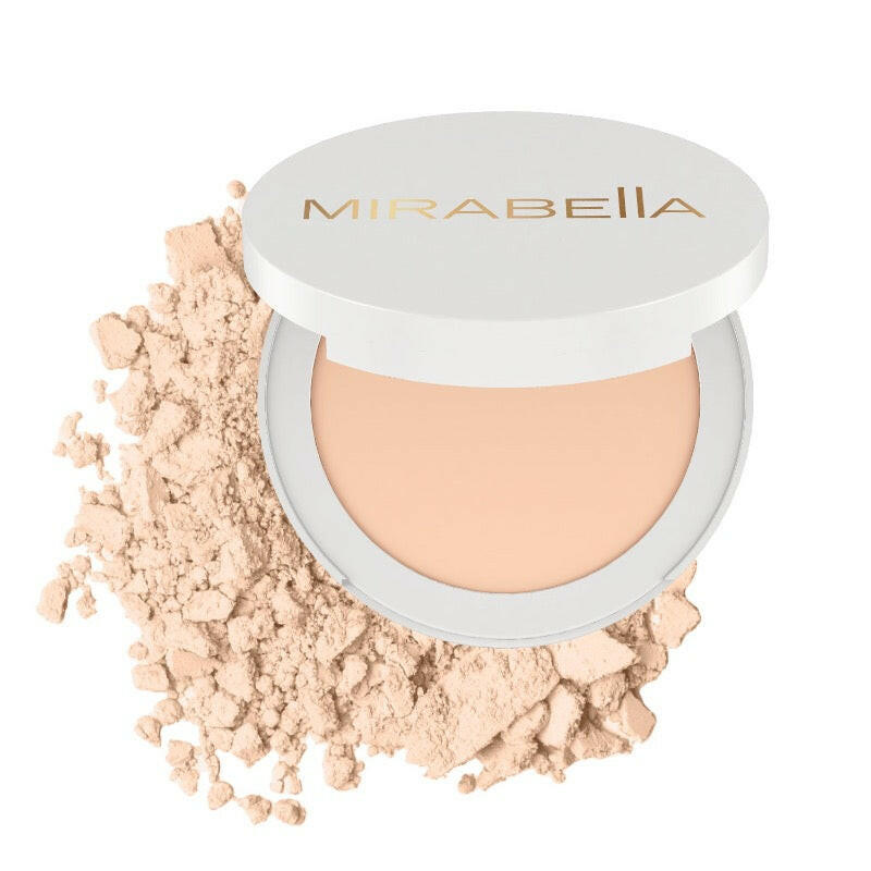 I4 Invincible For All Pure Press Powder Mineral Foundation - Mirabella Beauty 4-in-1