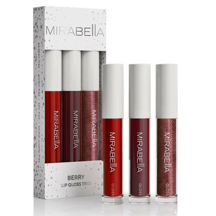 Mirabella Beauty  Berrylicious Lips: Trio Gift Set for Luscious Pout