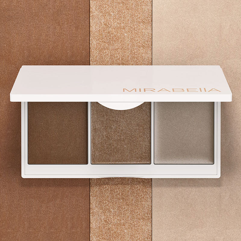 Megastar Pro Face Trio All-In-One Contour And Highlight by Mirabella Beauty