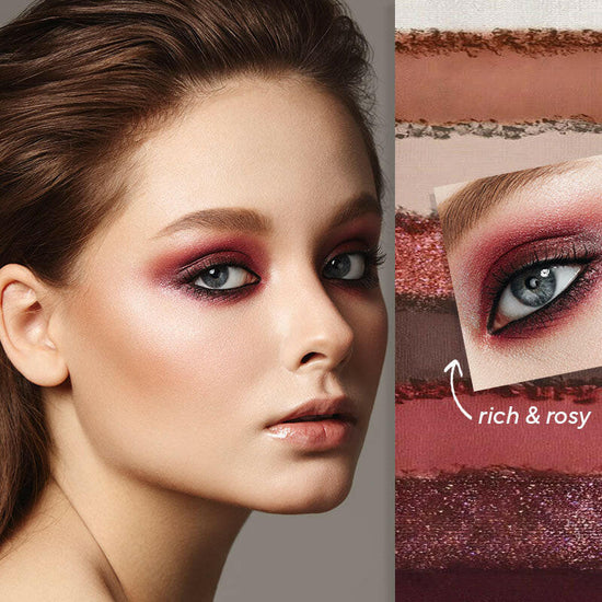 True To You Buff Eyeshadow Palette - Mirabella Beauty Talc-Free Clean Beauty Eyeshadow