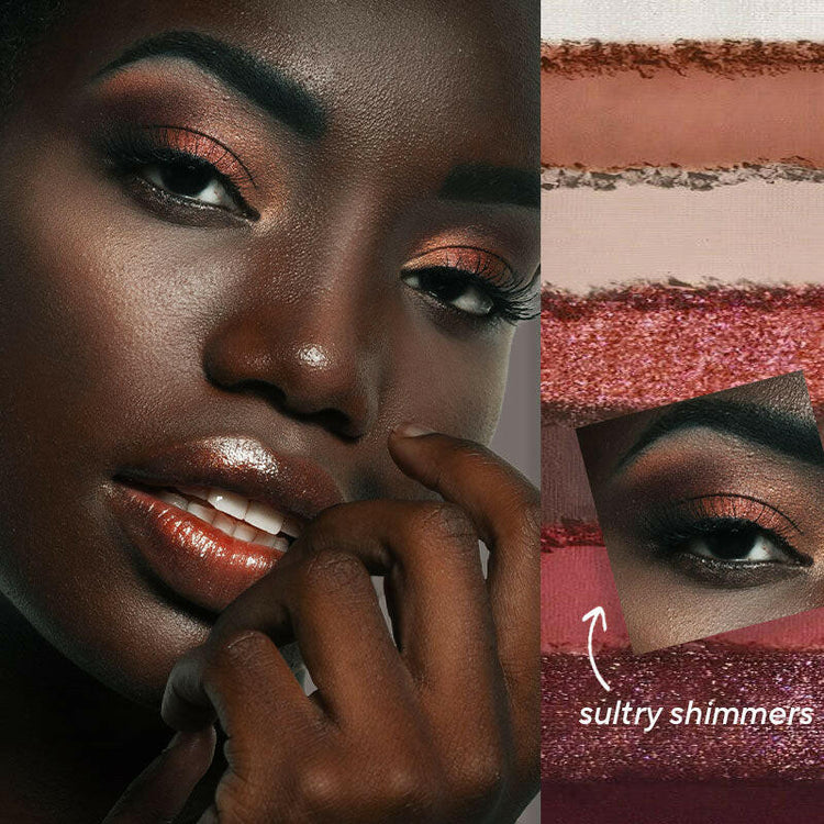 Mirabella Beauty - True to You Buff Eyeshadow Palette - Talc-free eyeshadow