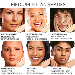 Foundation Matcher tool try on for shade matching