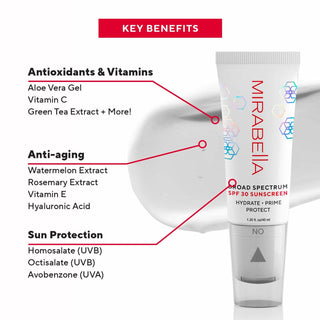 aloe vera primer SPF 30 Hydrating Primer with Rollerball