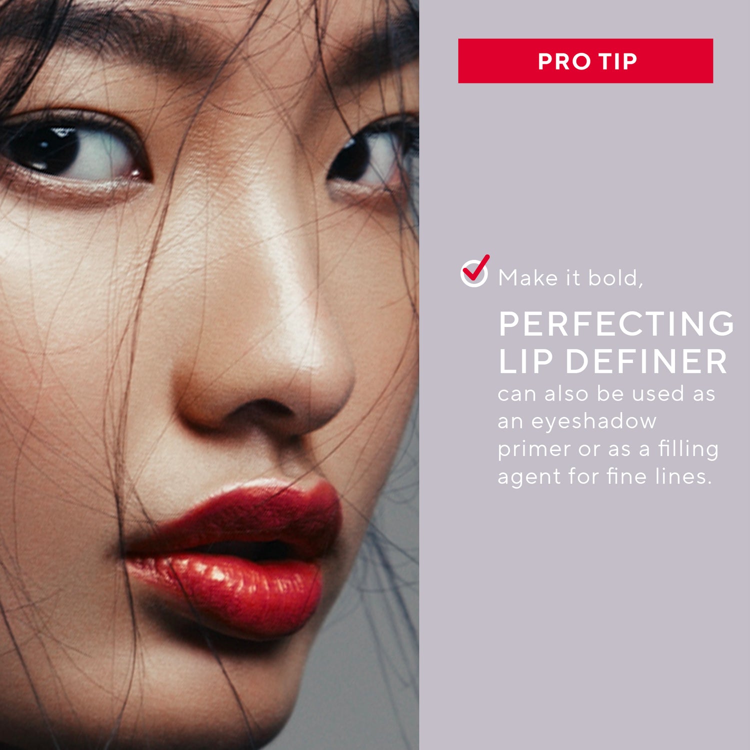 Perfecting Lip Definer - Clear Lip Liner pencil to prevent feathering and lock lip color in place