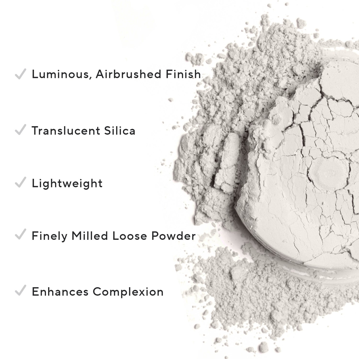 Mirabella Beauty Perfecting Powder - Translucent silica powder