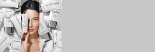Mirabella Beauty’s banner of primer lineup  displayed on a clean, white background featuring Prime for Face, Awaken Primer, and Hydrate • Prime • Protect SPF 30