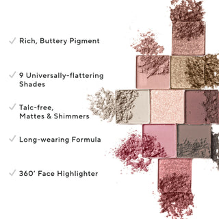 Romance Eye Love You Rose-hued Eyeshadow Pro MUA Artist