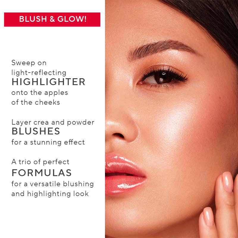 Mirabella How to Use the New Spellbound Cream Blush and Powder Highlight Duo