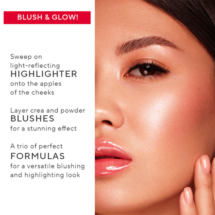 Mirabella How to Use the New Spellbound Cream Blush and Powder Highlight Duo