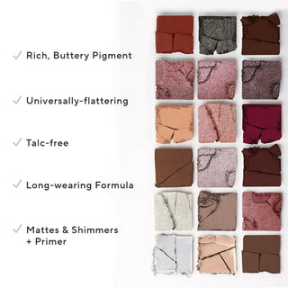 Best Talc Free Gluten Free Eyeshadow Palette Compact for mua