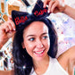 Mirabella Beauty Bow Headband on Model