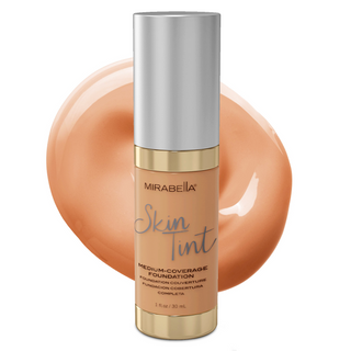 Mirabella Skin Tint Cream - Buildable foundation with a seamless, dewy finish & lightweight medium coverage trusted by makeup artist in warm