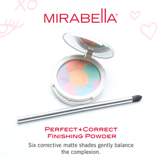 Multi-Use Color Correcting Mineral Pressed Powder for rosacea