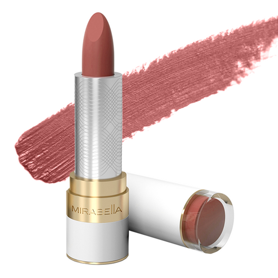 Mirabella Beauty - Rosy Modern Matte creamy long-wear lipstick